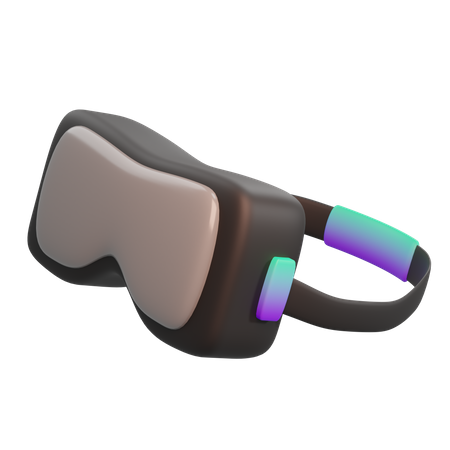 Lunettes VR  3D Icon