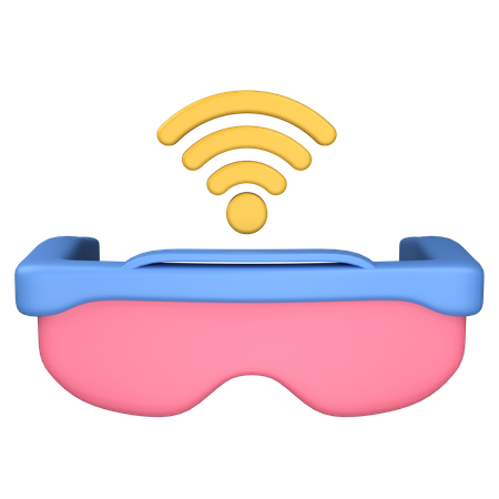 Lunettes wifi  3D Icon