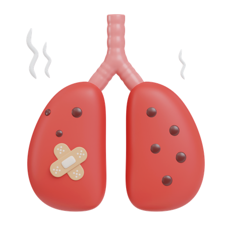 Lung Care  3D Icon