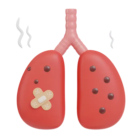 Lung Care  3D Icon