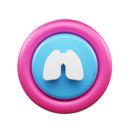 Lungs  3D Icon