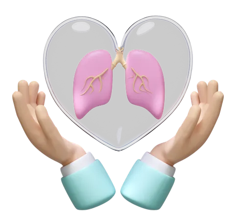 Lungs Care  3D Icon