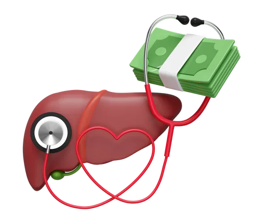 Lungs Cost  3D Icon