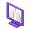3d fluorography illustration