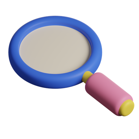 Lupa  3D Icon