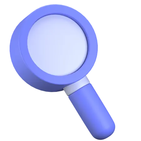 Lupa  3D Icon