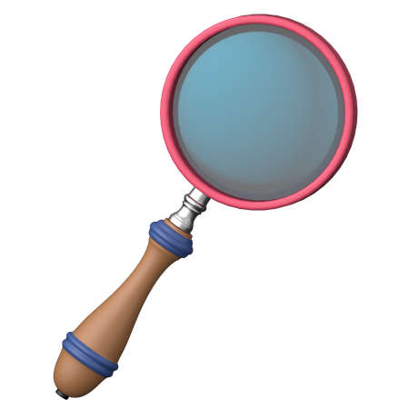 Lupa  3D Icon