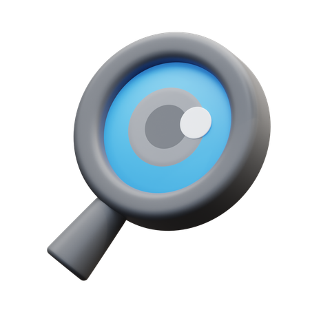 Lupa  3D Icon