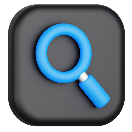 Lupa  3D Icon