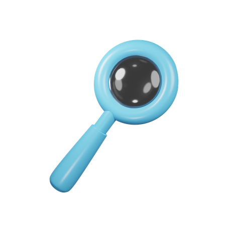 Lupa  3D Icon
