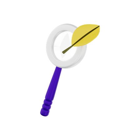 Lupa  3D Illustration