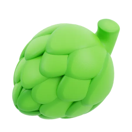 Frutto del luppolo  3D Icon