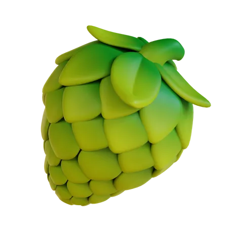 Fruta de lúpulo  3D Icon