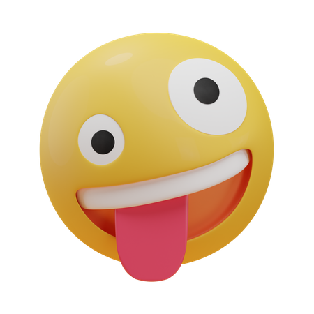 Lustiges Gesicht  3D Emoji