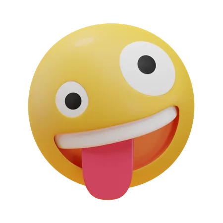 Lustiges Gesicht  3D Emoji