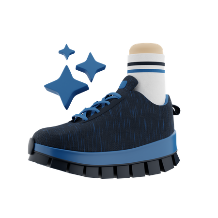 Lustrar zapatos zapatos deportivos  3D Icon