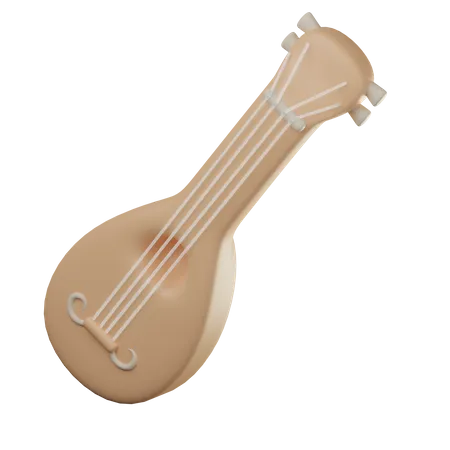 Lute 3D Icon