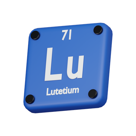 Lutecio  3D Icon