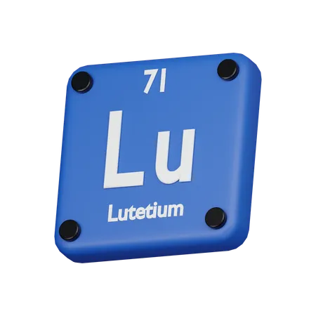 Lutecio  3D Icon