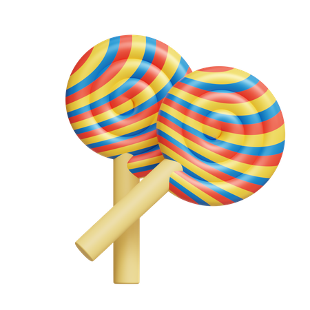 Lutscher Süßigkeiten  3D Icon