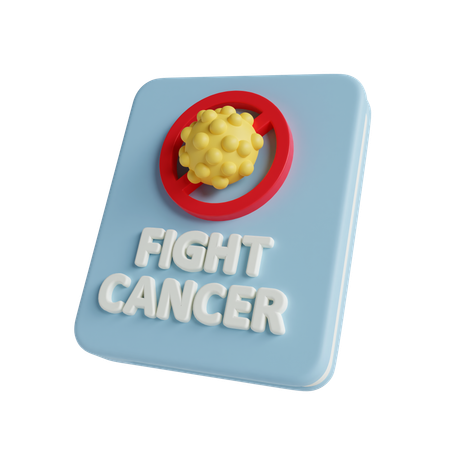 Combattre le cancer  3D Icon