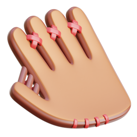 Luva de baseball  3D Icon