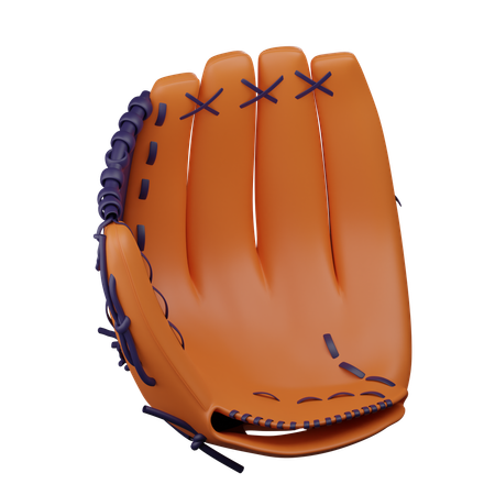 Luva de baseball  3D Icon