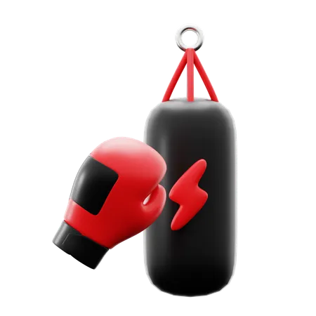 Luva de boxe  3D Icon