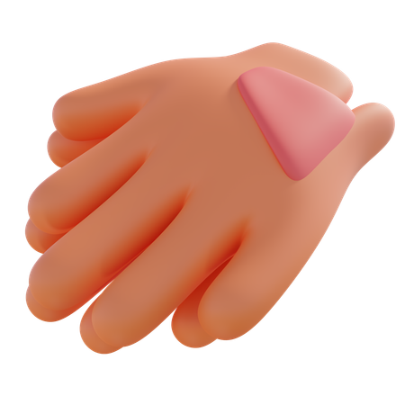 Luva de golfe  3D Icon