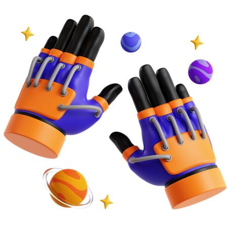 Luva háptica  3D Icon