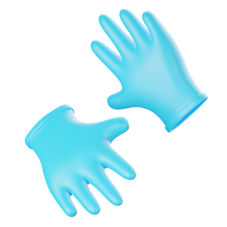 Luvas  3D Icon