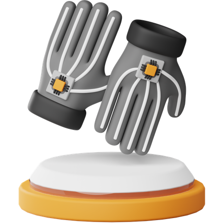 Luvas  3D Icon
