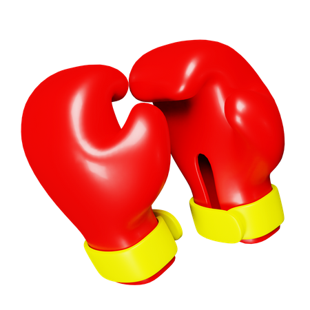 Luvas de boxe  3D Icon