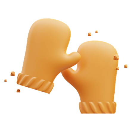 Luvas de cozinha  3D Icon