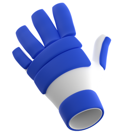 Luvas de críquete  3D Icon