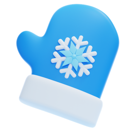 Luvas de Inverno  3D Icon