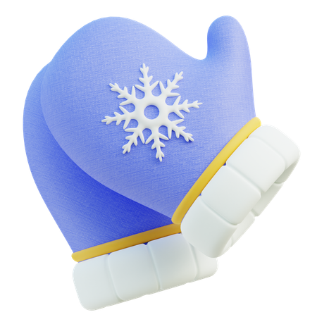 Luvas de Inverno  3D Icon