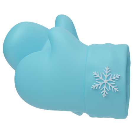 Luvas de Inverno  3D Icon