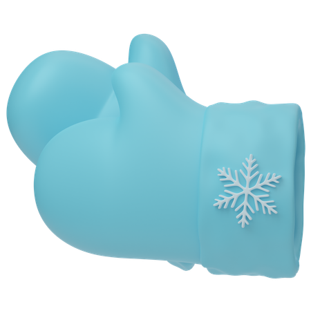 Luvas de Inverno  3D Icon