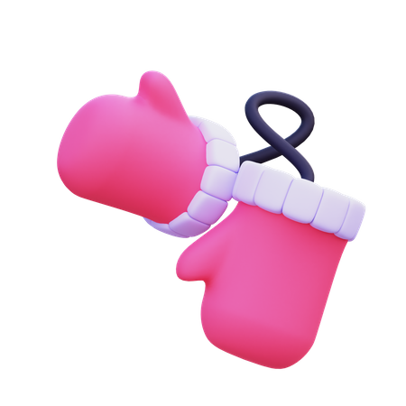 Luvas de Inverno  3D Icon