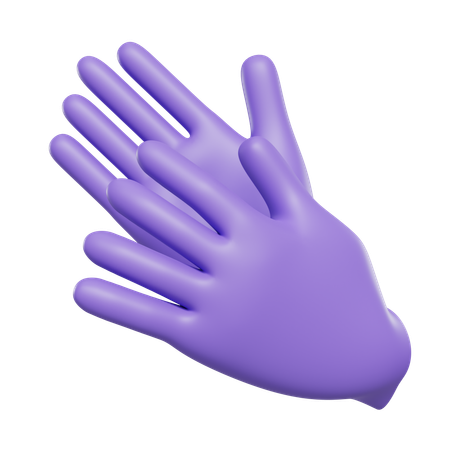 Luvas de latex  3D Icon