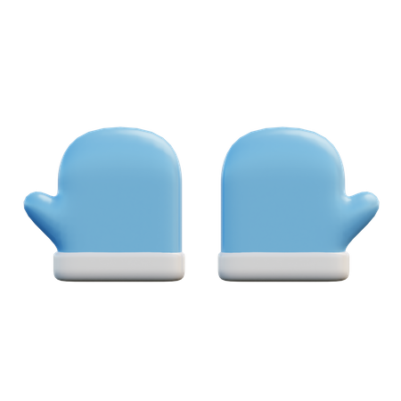 Luvas de mão  3D Icon