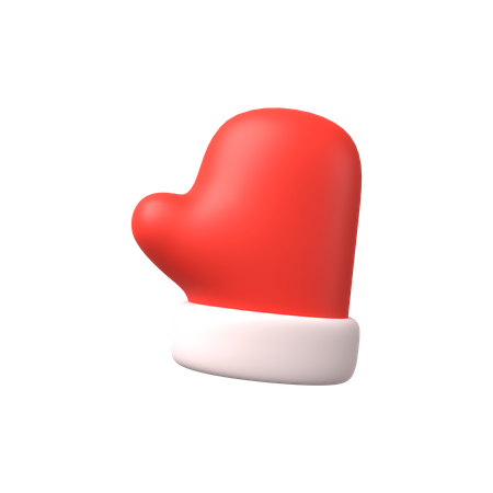 Luvas de natal  3D Icon