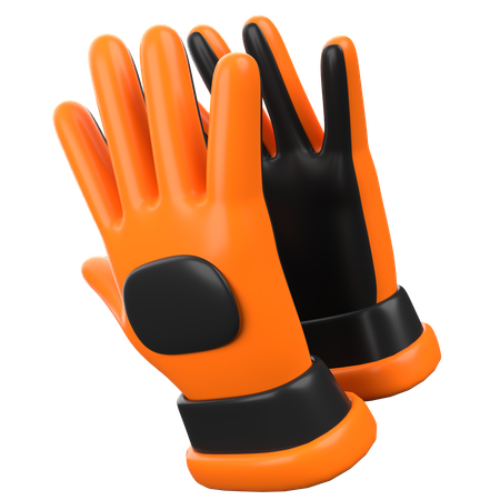 Luvas de proteção  3D Icon