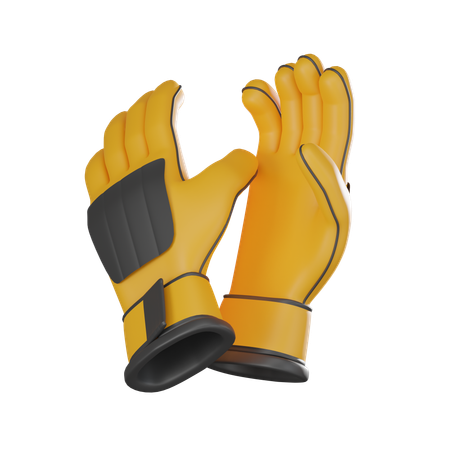 Luvas de trabalhador  3D Icon