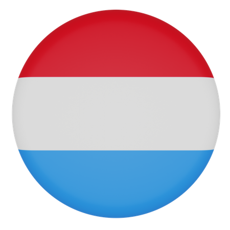 Luxembourg  3D Icon