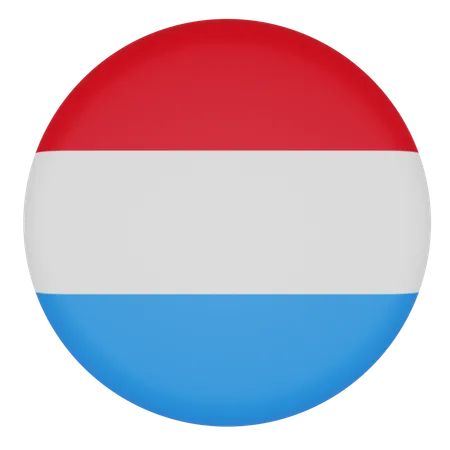 Luxembourg  3D Icon