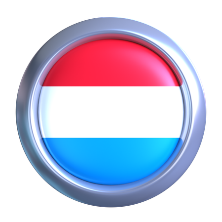 Luxembourg Emblem  3D Icon
