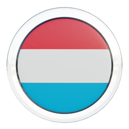 Luxembourg Flag  3D Flag