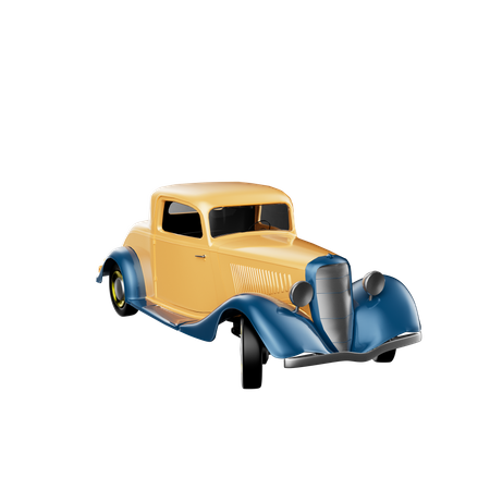 Luxurious Car  3D Icon
